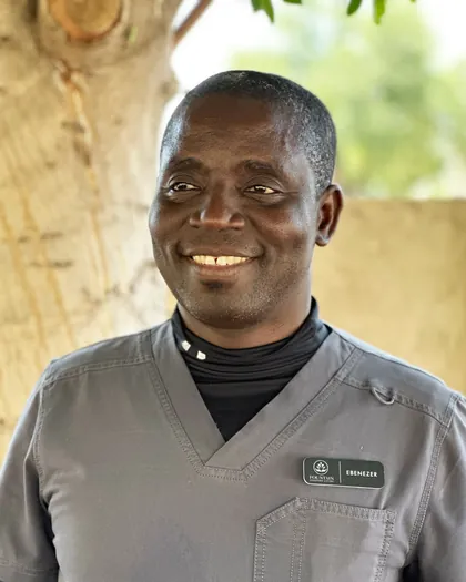 Ebenezer, a member of the Fountain care team