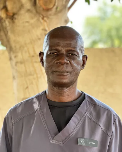 Peter, a Fountain caregiver