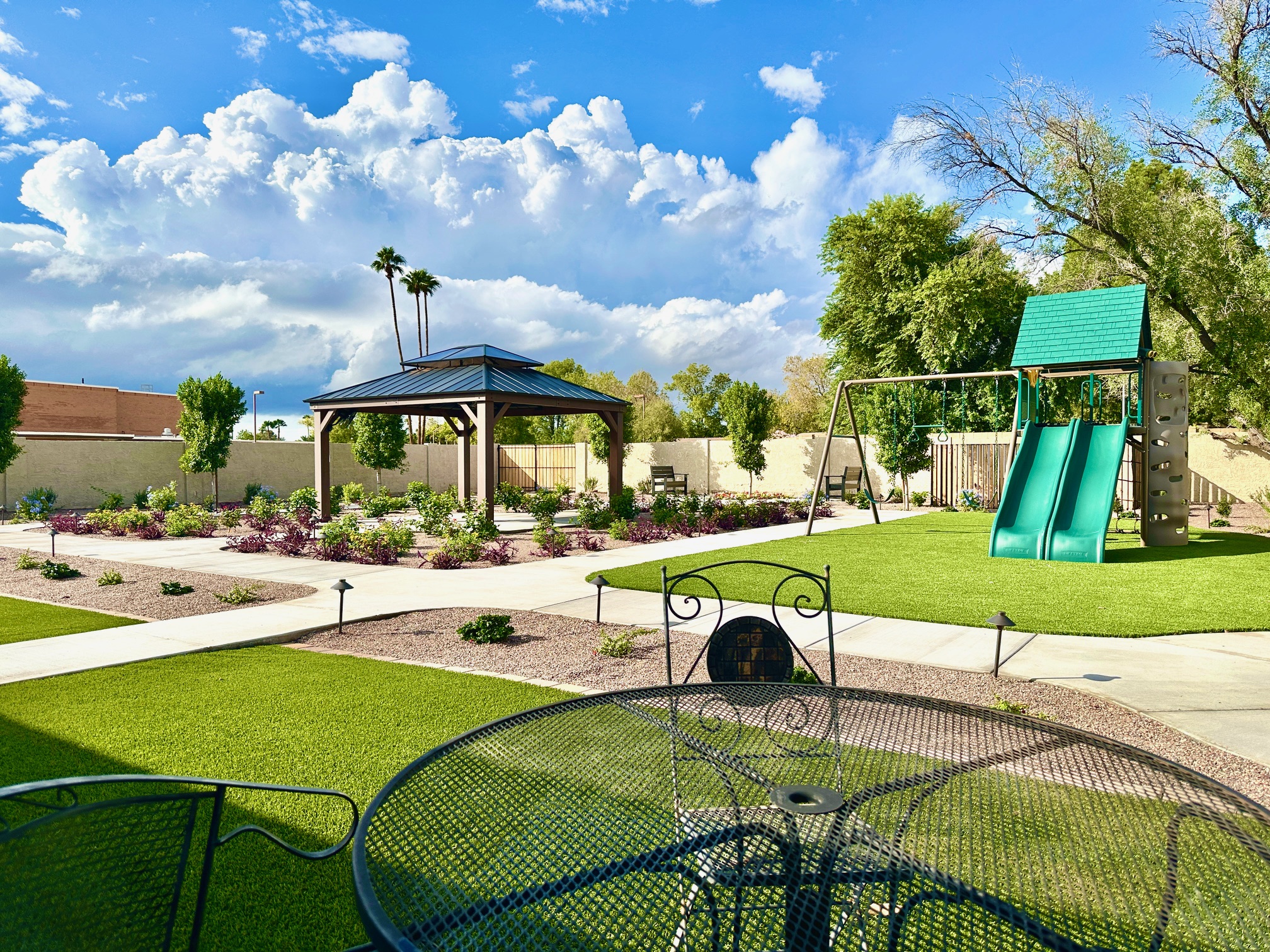 fountain assisted living mesa arizona beautiful backyard